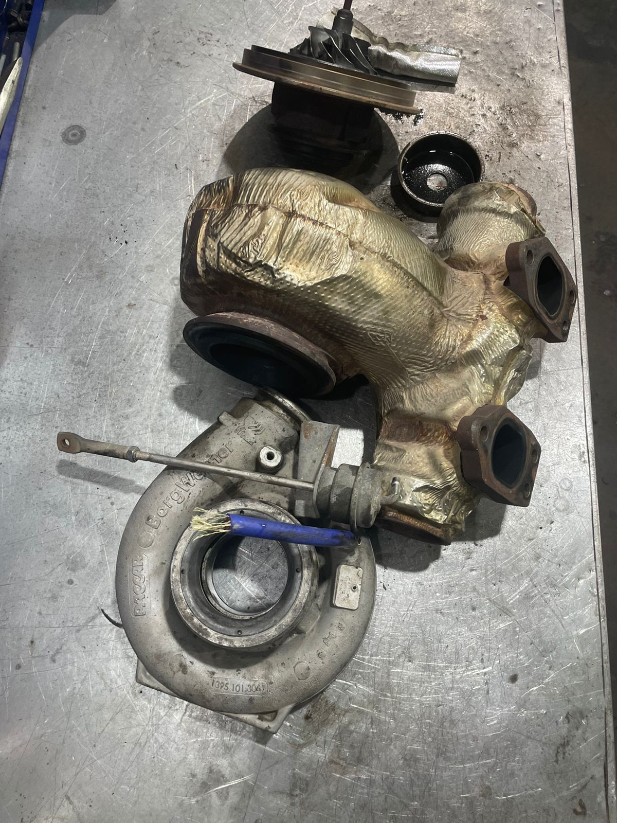 Ремонт турбины ДАФ 105 (daf-105)