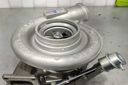 Ремонт турбины погрузчика Volvo